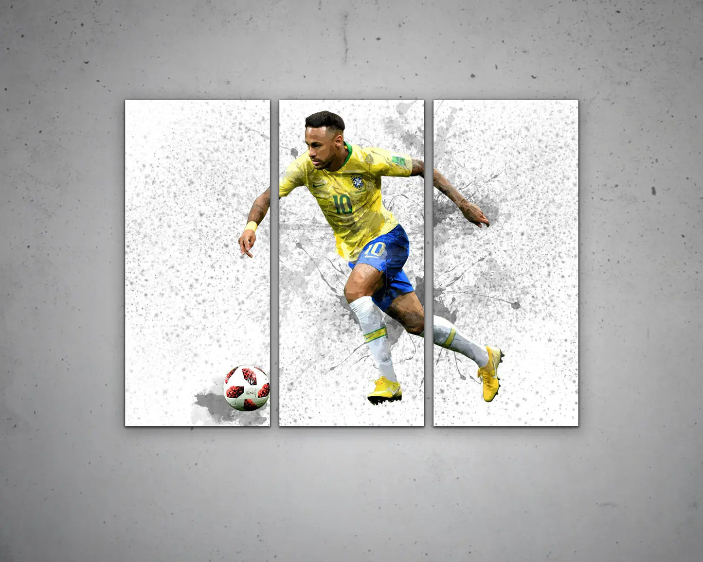 Neymar Jr Canvas Wall Art