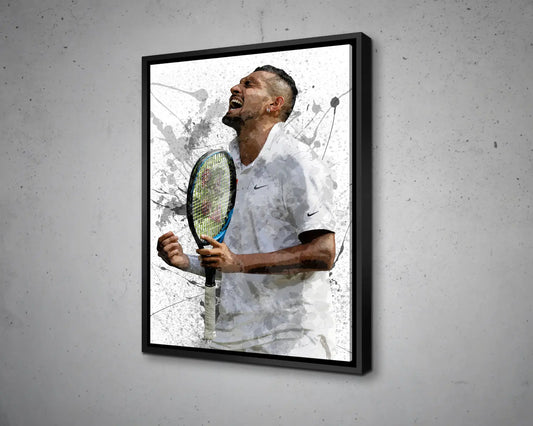 Nick Kyrgios Canvas Wall Art