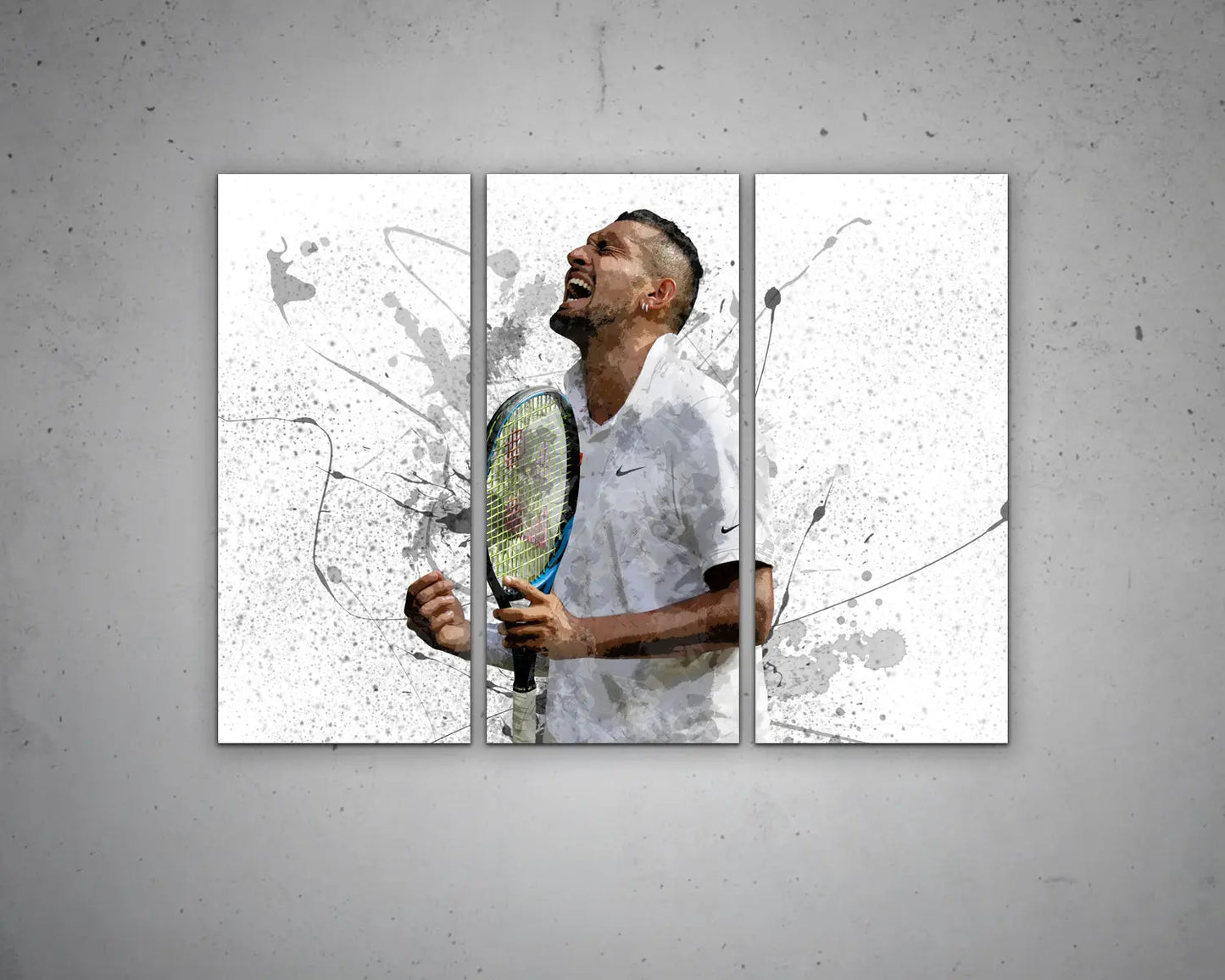 Nick Kyrgios Canvas Wall Art