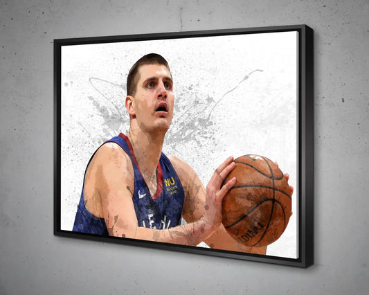 Nikola Jokic Canvas Wall Art