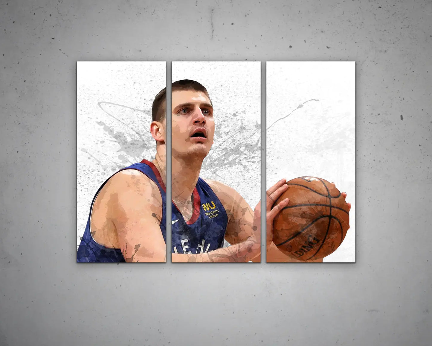 Nikola Jokic Canvas Wall Art