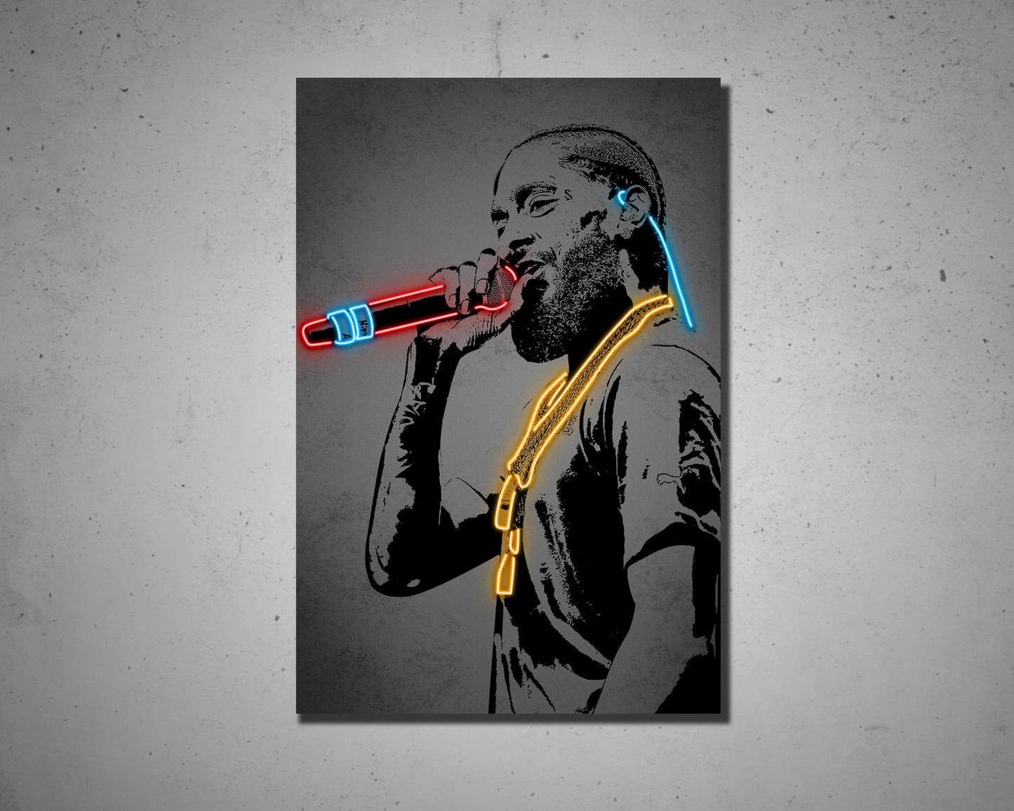 Nipsey Hussle Canvas Wall Art