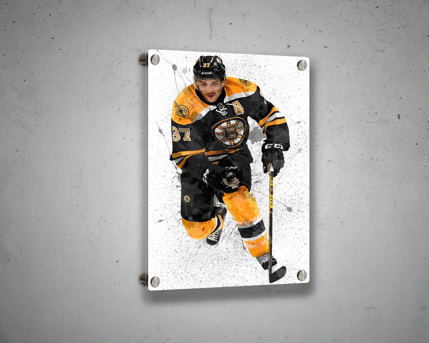 Patrice Bergeron Canvas Wall Art