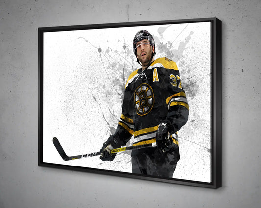Patrice Bergeron Canvas Wall Art