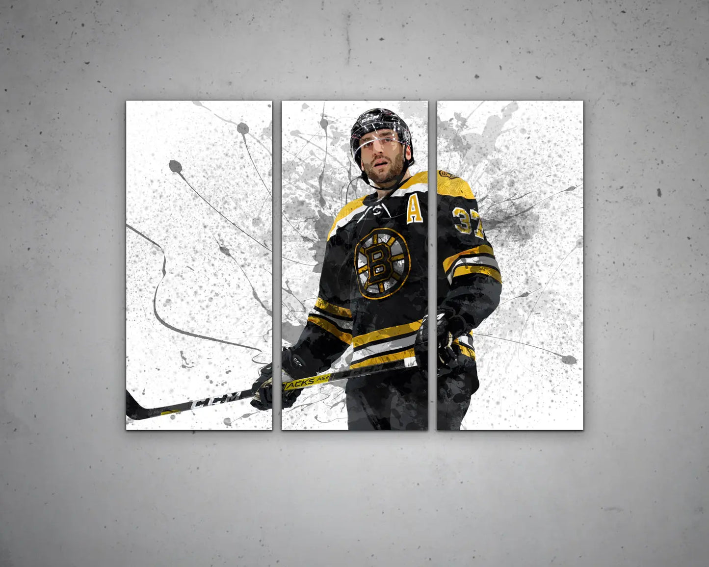 Patrice Bergeron Canvas Wall Art