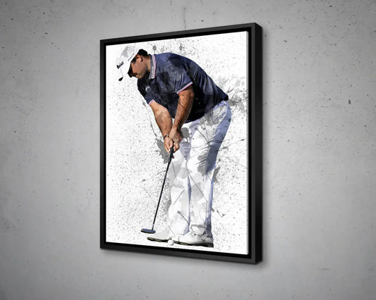 Patrick Reed Splash Effect Canvas Art