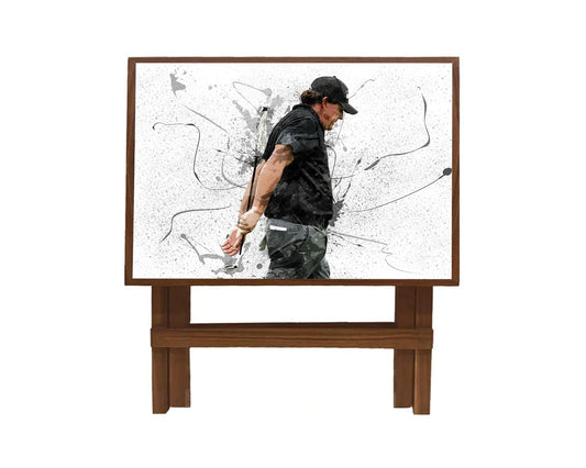 Phil Mickelson Splash Effect Coffee and Laptop Table