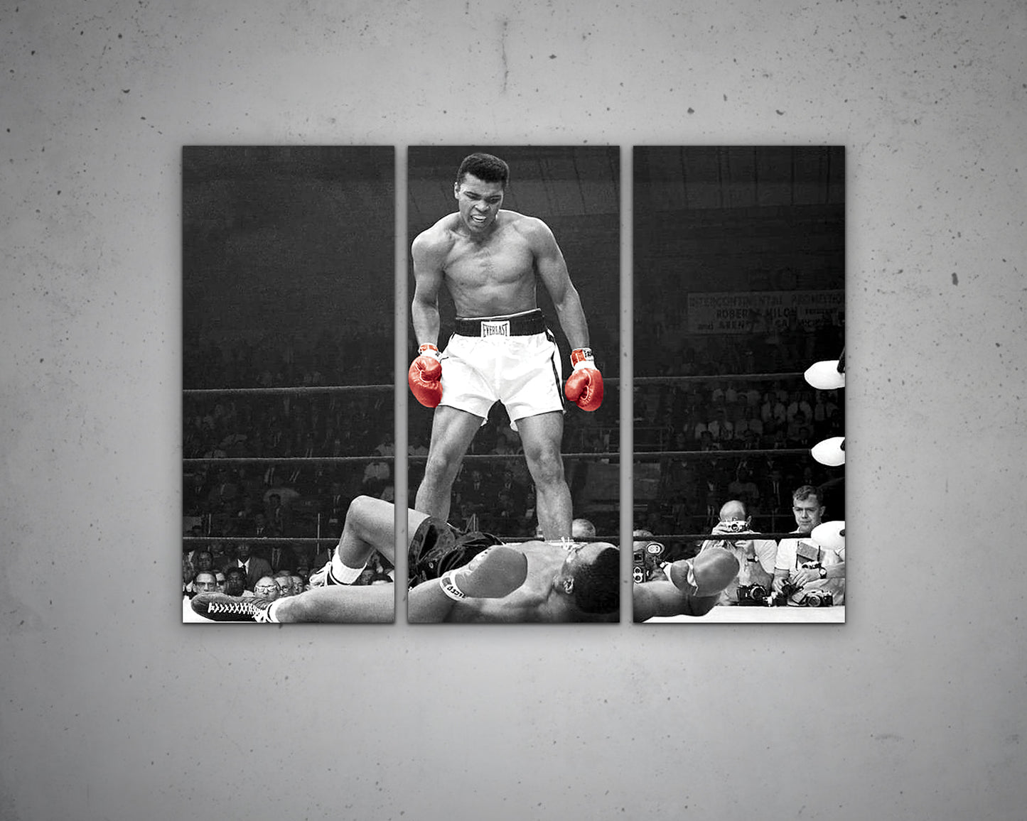 Muhammad Ali Black & White Canvas Art