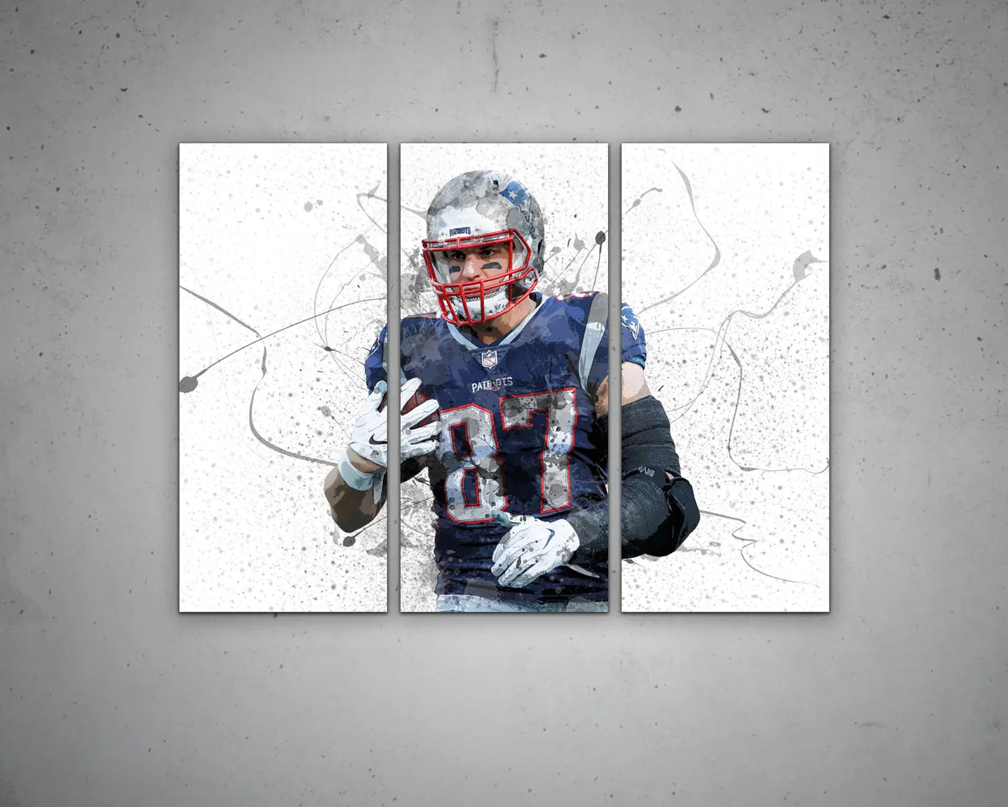 Rob Gronkowski Canvas Wall Art