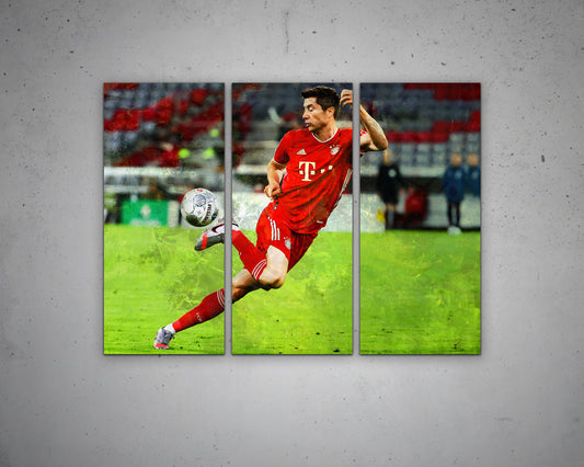 Robert Lewandowski Multicolour Wall Art