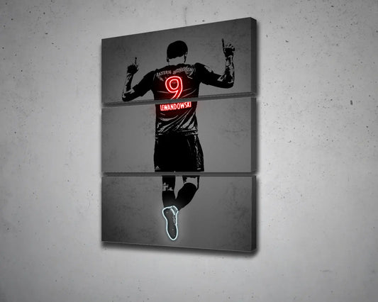 Robert Lewandowski Canvas Wall Art