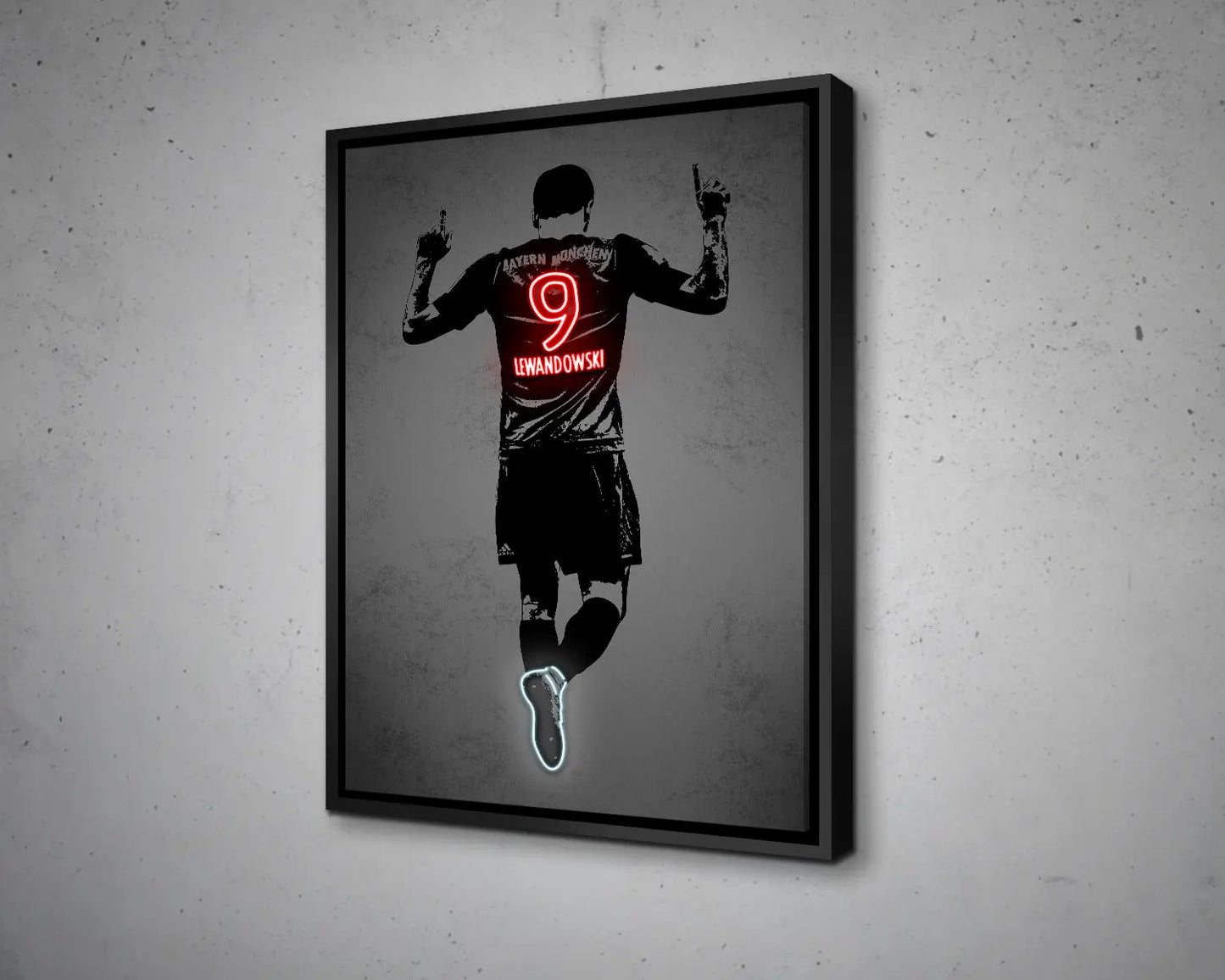 Robert Lewandowski Canvas Wall Art