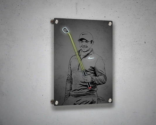 Rory McIlroy Canvas Wall Art
