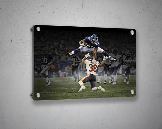 Saquon Barkley Black & White Canvas Art