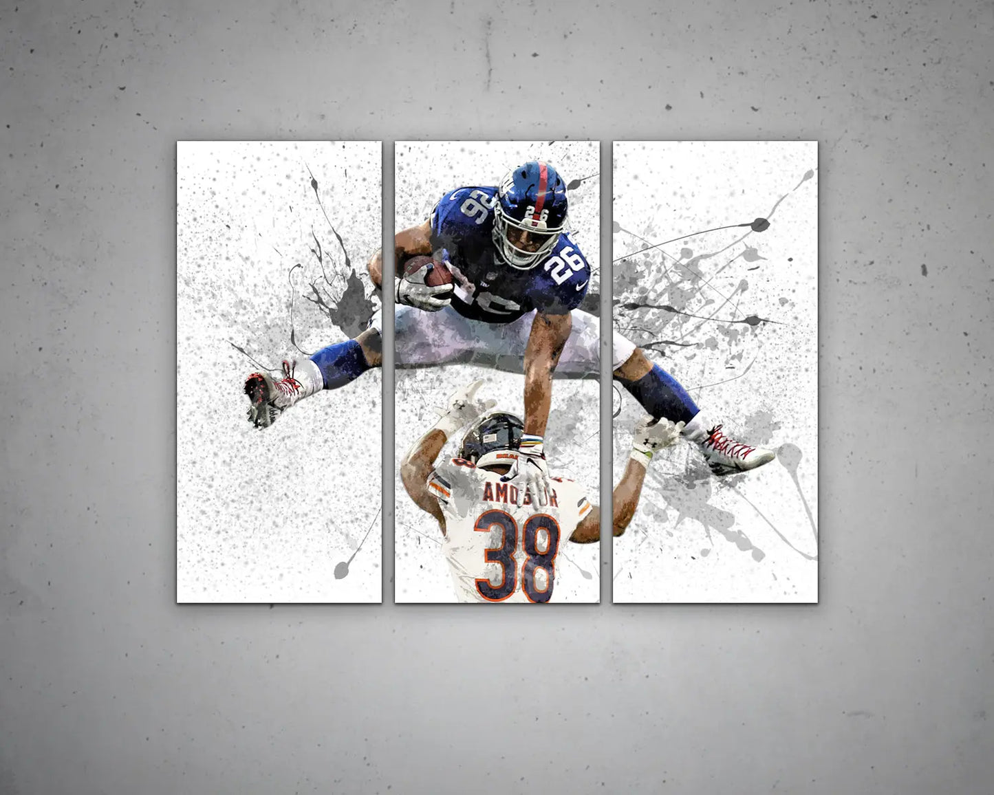 Saquon Barkley Canvas Wall Art