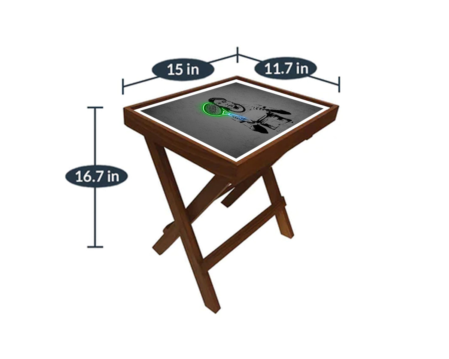 Serena Willams Neon Effect Coffee and Laptop Table