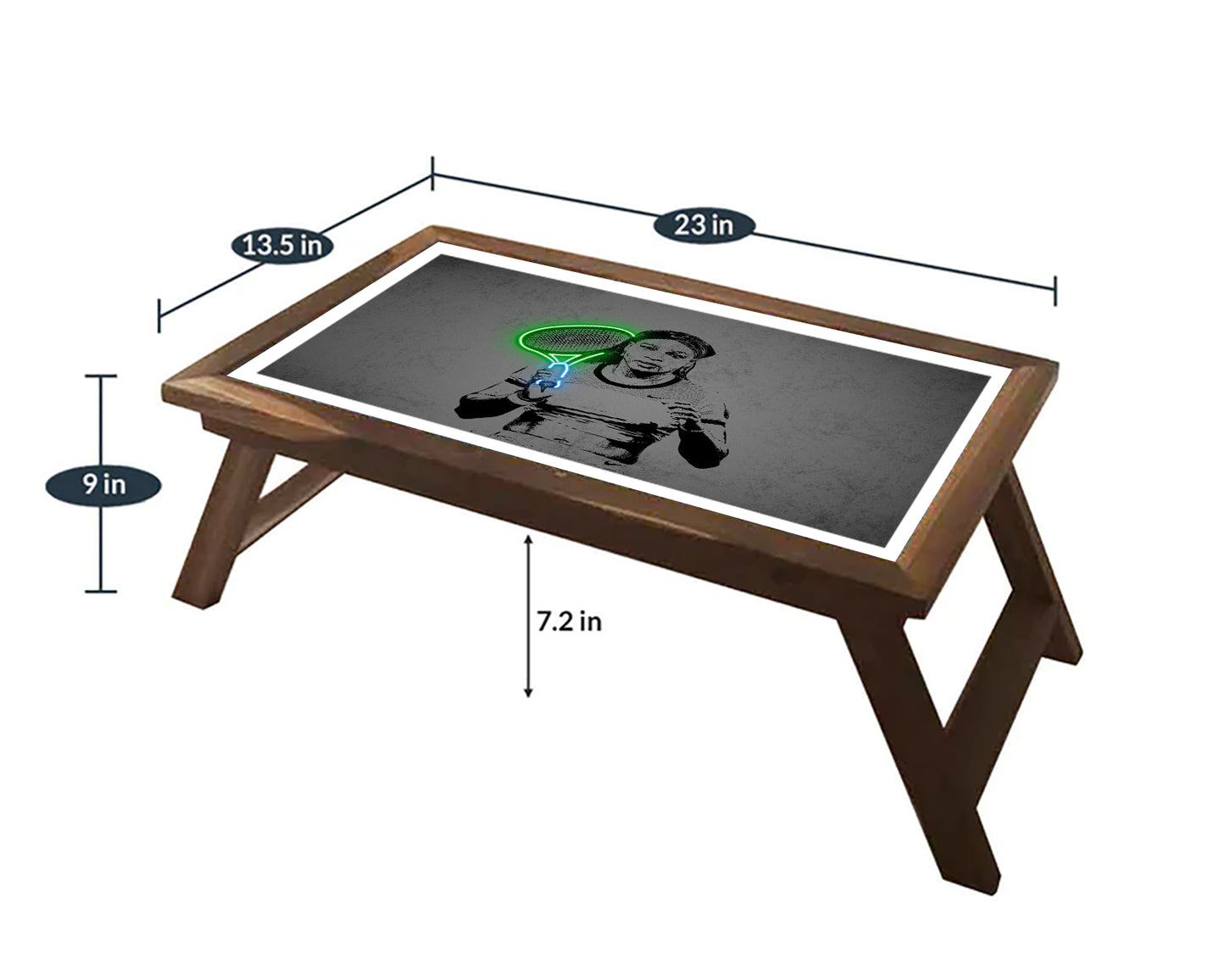 Serena Willams Neon Effect Coffee and Laptop Table