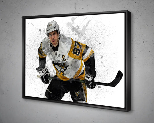 Sidney Crosby Canvas Wall Art