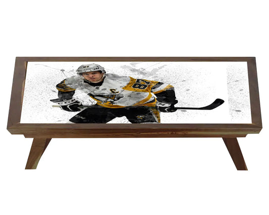 Sidney Crosby Splash Effect Coffee and Laptop Table