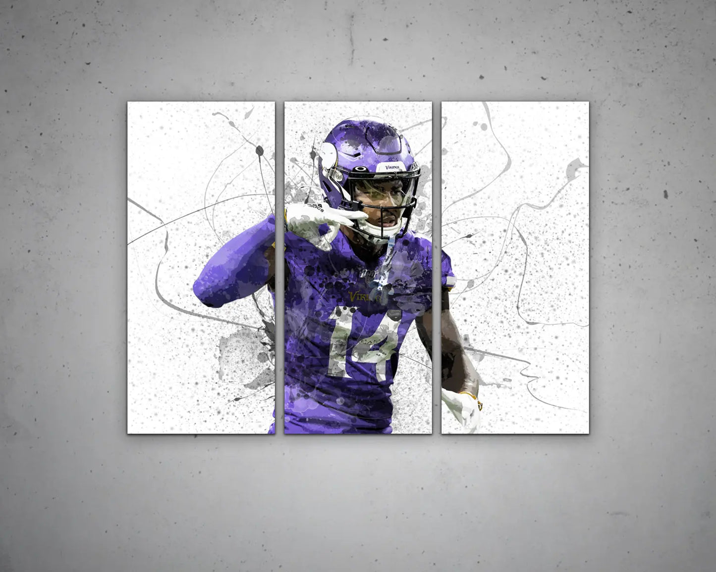Stefon Diggs Canvas Wall Art