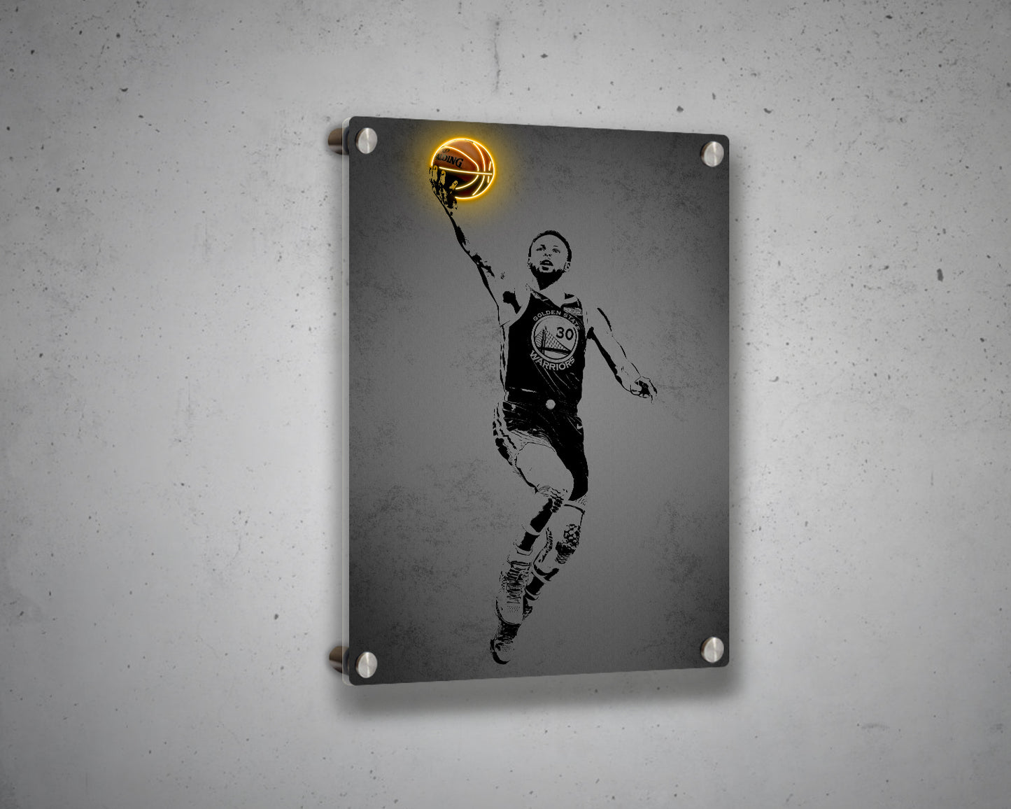 Stephen Curry Canvas Wall Art