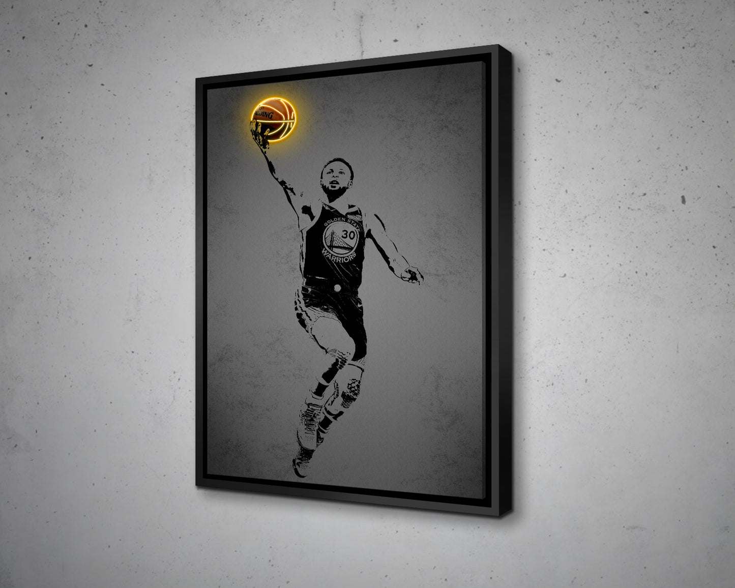 Stephen Curry Canvas Wall Art