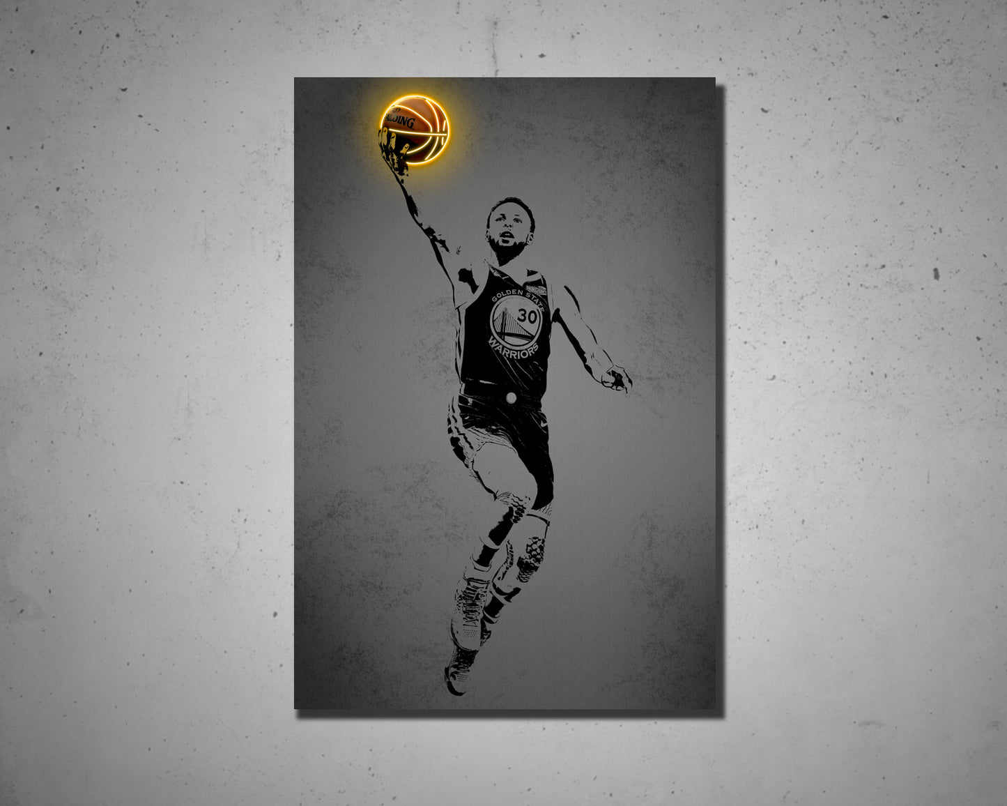 Stephen Curry Canvas Wall Art