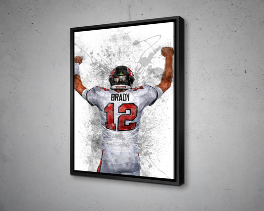 TOM BRADY Canvas Wall Art