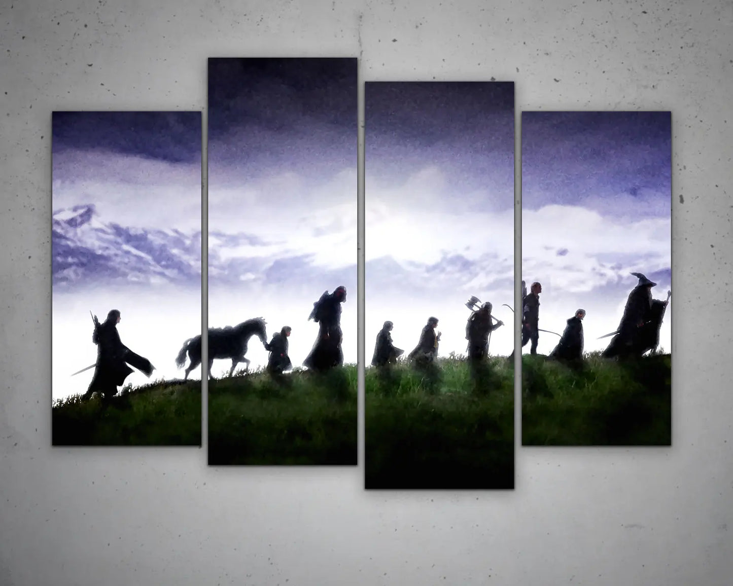 The Fellowship Multicolour Wall Art