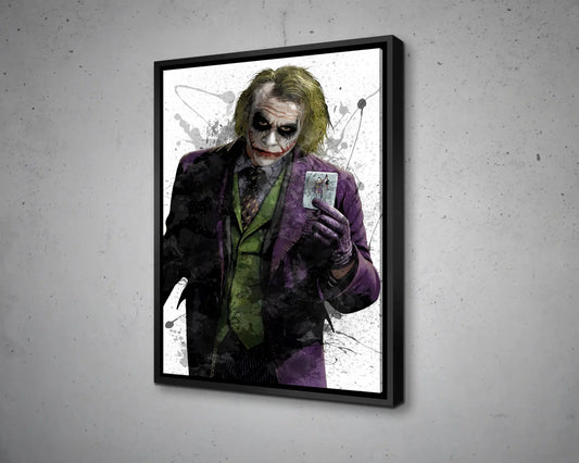 The Joker Canvas Wall Art