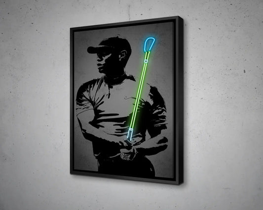 Tiger Woods Canvas Wall Art