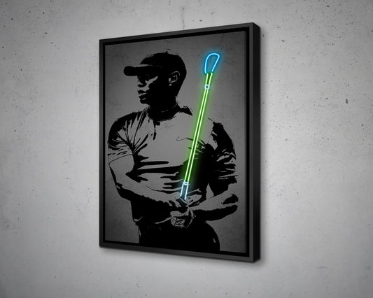 Tiger Woods Canvas Wall Art