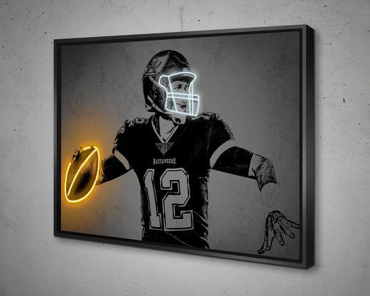 Tom Brady Canvas Wall Art
