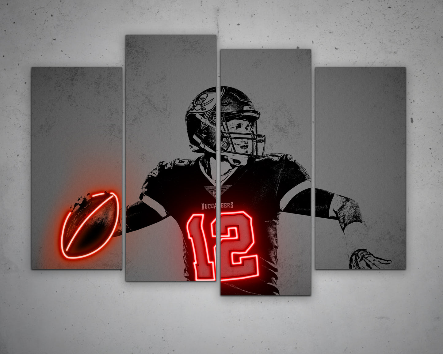 Tom Brady Canvas Wall Art
