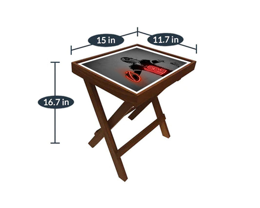 Tom Brady Neon Effect Coffee and Laptop Table