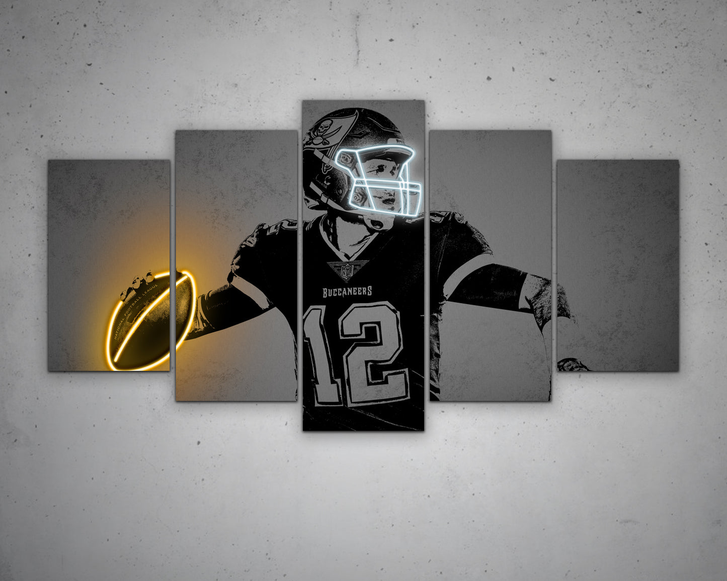 Tom Brady Canvas Wall Art