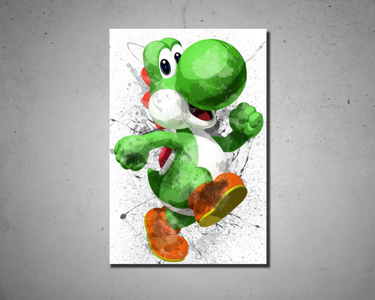 Yoshi Canvas Wall Art