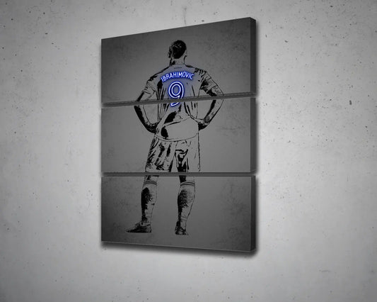 Zlatan Ibrahimović Canvas Wall Art