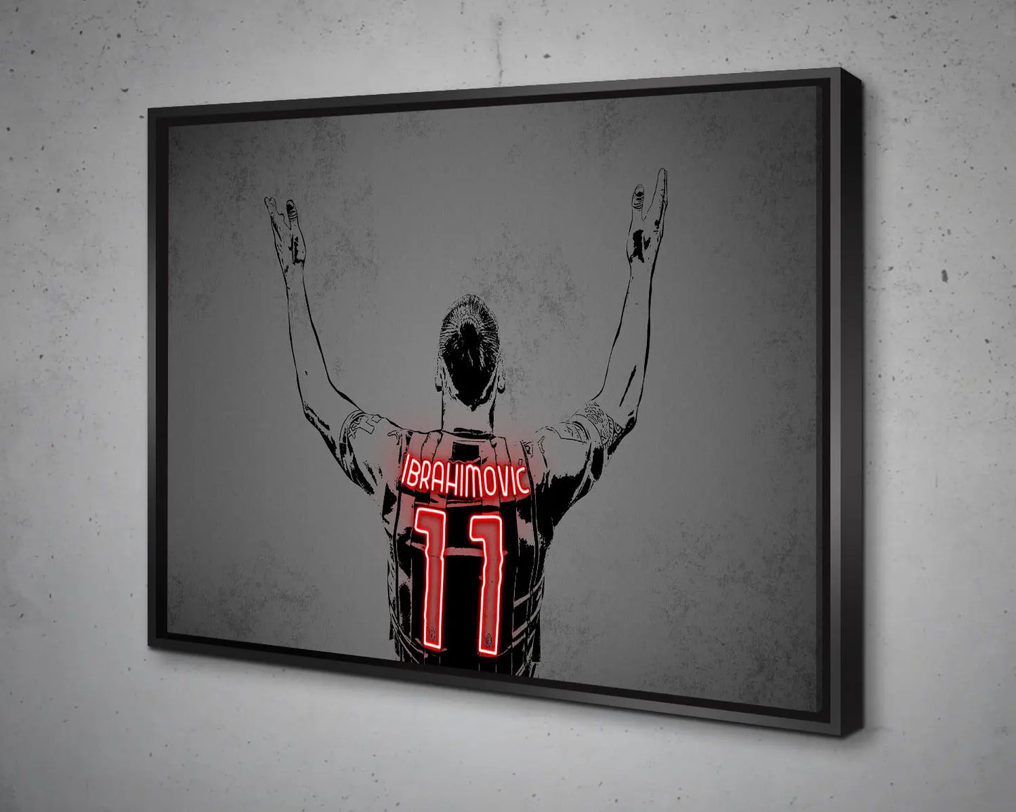 Zlatan Ibrahimović Canvas Wall Art