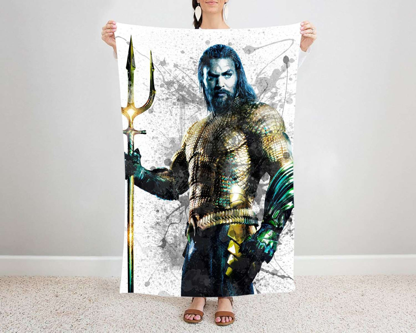 Aquaman Fleece Blanket