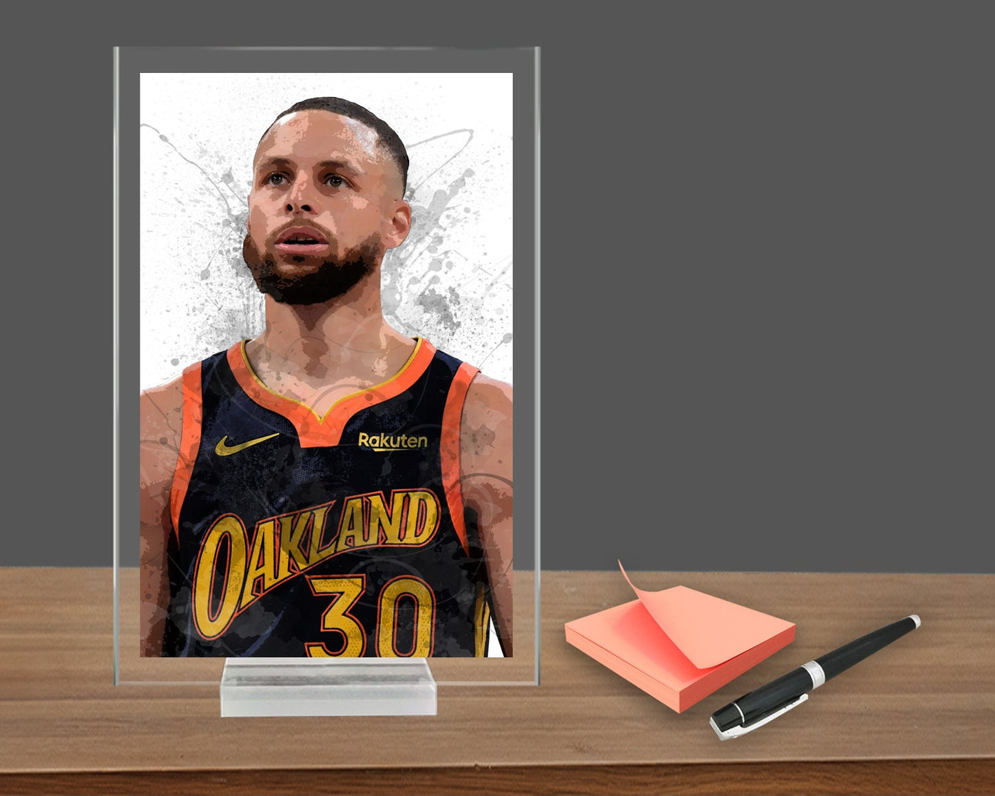 Stephen Curry Splash Effect Acrylic Table Top