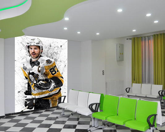 Sidney Crosby Splash Effect Wallpaper 