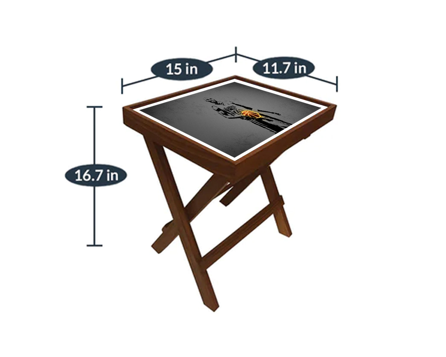Kobe Bryant Neon Effect Coffee and Laptop Table