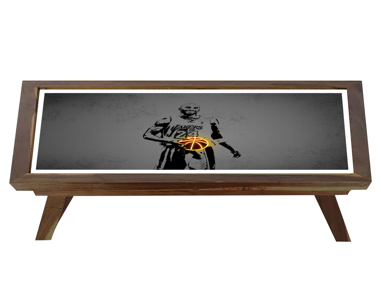 Kobe Bryant Neon Effect Coffee and Laptop Table