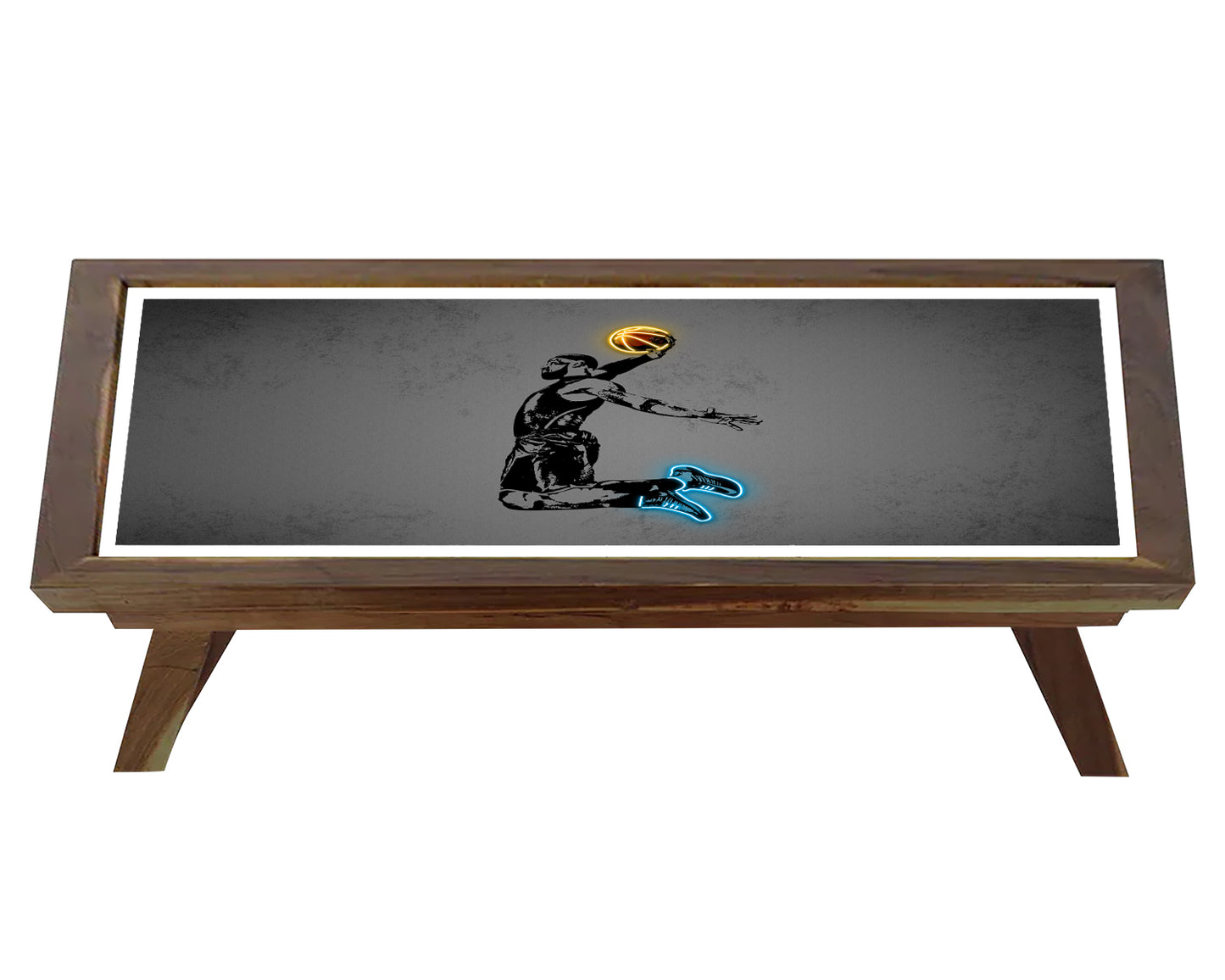 LeBron James Neon Effect Coffee and Laptop Table