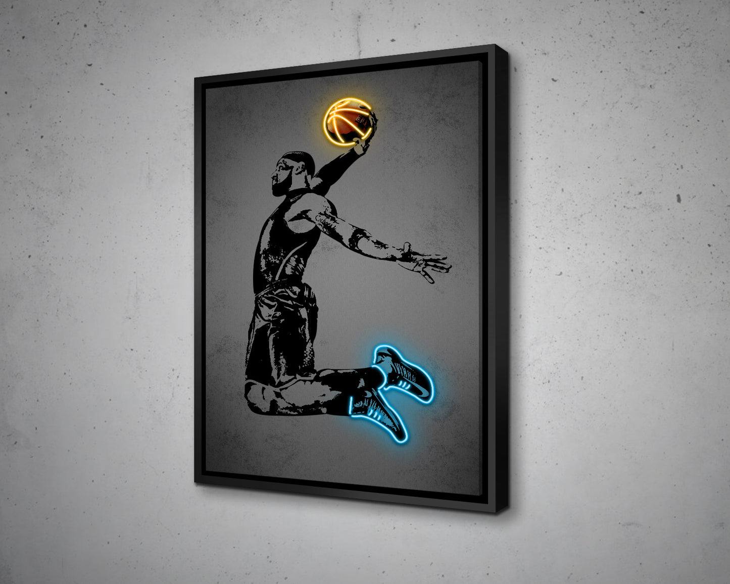 LeBron James Canvas Wall Art 