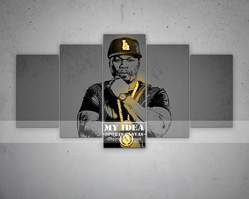 50 cent Canvas Wall Art