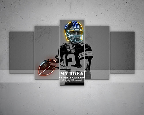 Aaron Rodgers Canvas Wall Art
