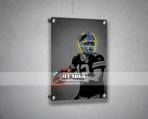 Aaron Rodgers Canvas Wall Art
