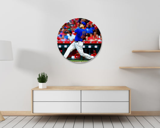 Anthony Rizzo Round Wall Art